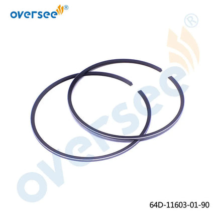 64D-11631-02-90 + 64D-11642-02-90 Piston & Ring Set For YAMAHA 2-Stroke 150HP 175HP 200HP Outboard 90mm