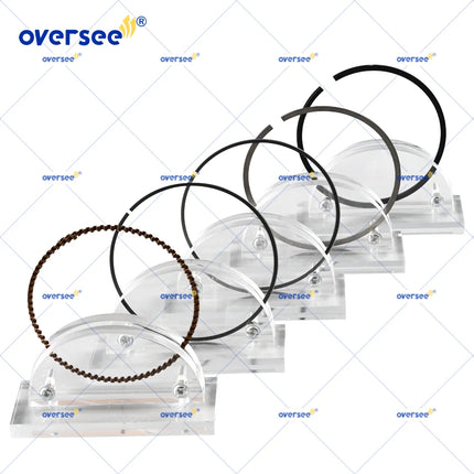 6D8-11603-10 Piston Ring Set (STD) for Yamaha DF 75 90 115HP 4 Stroke Outboard Engine 6D8-11603 67F-11603