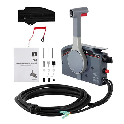 703-48205-15 Outboard Remote Control Box 10Pin Cable For Yamaha Outboard Engine 703-48205-17 Push to Open
