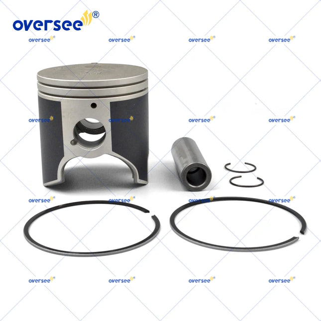 66V-11631 STD Piston Kit for Yamaha Jet Ski Waverunner XLT1200 GP1200R 2 Cylinder Outboard Engine 66V-11631-00