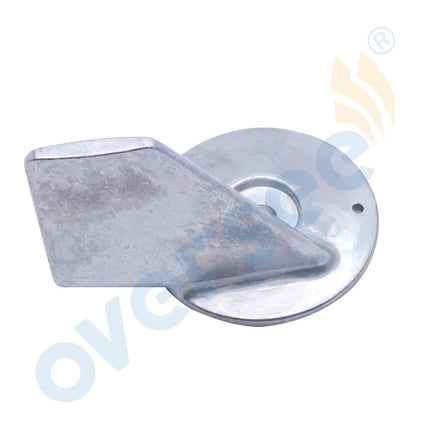 55125-95500 Trim Tab Zinc Anode For Suzuki Outboard Motor 40-85HP 2T 4T 55125-87E01 55125-95301