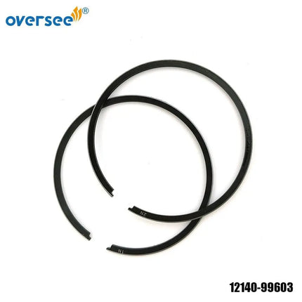 2PCS 12140-99603 RING SET For Suzuki 2-3.5-4-5-6-7.5-8-9HP DT8 Outboard Engine 12140-99604