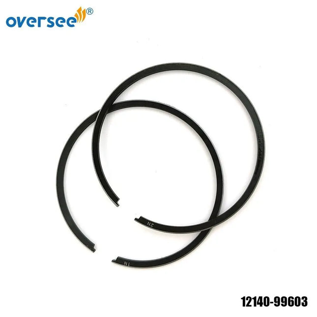 2PCS 12140-99603 RING SET For Suzuki 2-3.5-4-5-6-7.5-8-9HP DT8 Outboard Engine 12140-99604