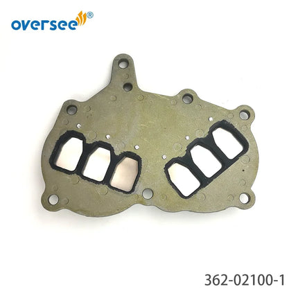 Reed Valve Assembly 362-02100-1 with Gaskets For Tohatsu Nissan M9.9 M15 M18 / NS9.9 NS15 NS18 Outboard Engine 36202-1001M