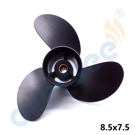 3B2-64515-0  Aluminum Outboard Propeller For Tohatsu or For Nissan 8-9.8HP 3B2-64515 Outboard Motor