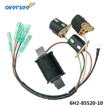6H2-85520-10 Charge Coil Kit for Yamaha 60HP Outboard Engine 6H2-85580 6H2-85520-10-00