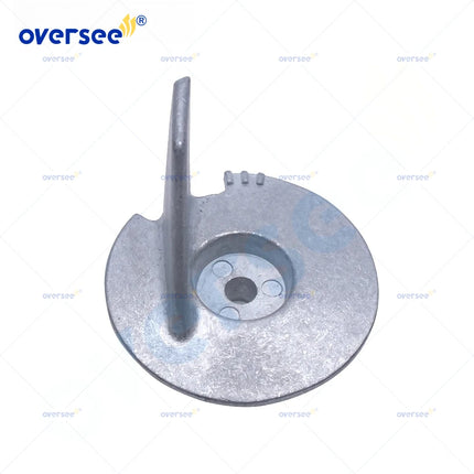 853762T01 Trim Tab Anode 3V1-60217 For Mercury Tohatsu Outboard 6 8 9.8 9.9 15 18 20HP Engine 3V1-60217-0