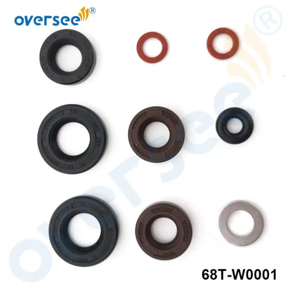 68T-W0001-20 Lower Unit Gasket Kit for Yamaha 4-Stroke 6HP 8HP 9.9HP Outboard Engine
