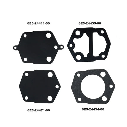 6E5-24411-00, 6E5-24435-00, 6E5-24471-00, 6E5-24434-00 Fuel Pump Gaskets Kit for Yamaha Outboard Motor