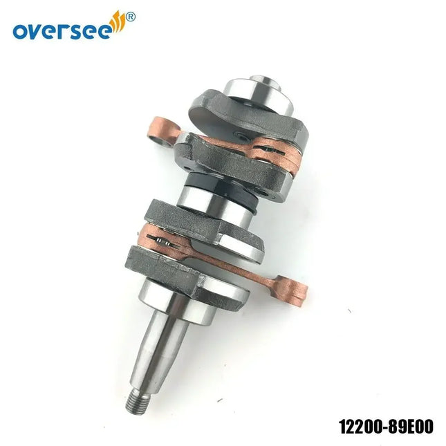 12200-89E00 Crankshaft Assy with Piston Set 12110-89E00 For Suzuki 15HP DT15C Outboard Engine