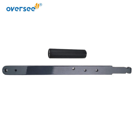 6A1-42111-01-4D Steering Handle and 646-42119-02 Grip for Yamaha 2HP 2-Stroke Outboard Engine