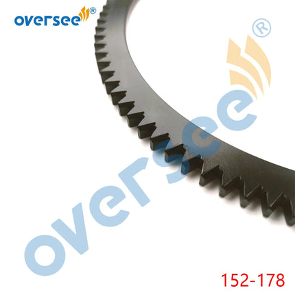 OVERSEE Flywheel Crown Gear Ring For Tohatsu Outboard Motor Seapro HDX Hidea Hangkai  2T 9.8-18HP Mercury 9.9HP
