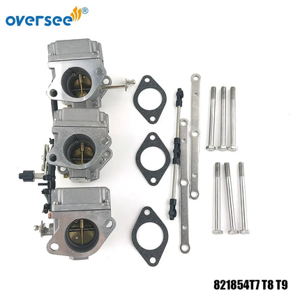 Electric Carburetor Kit 821854T7 T8 T9 For Mercury 2T 40 55 60HP 3Cly Outboard 821854T22 T23 T24
