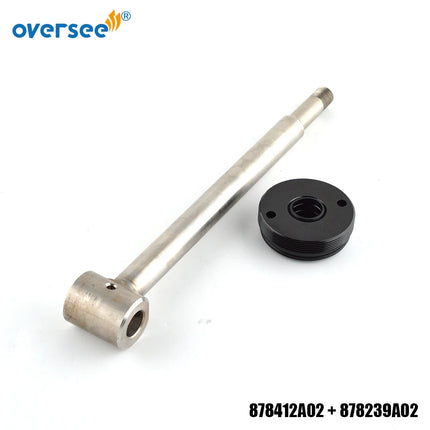 878412A02 Piston Sub Rod with End Cap 878239A02 For Mercury 200-250HP DFI Outboard Engine