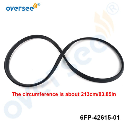 6FP-42615 Top Cowling Seal for Yamaha 4 Stroke 80HP 90HP 100HP Outboard Engine 6FP-42615-01-00