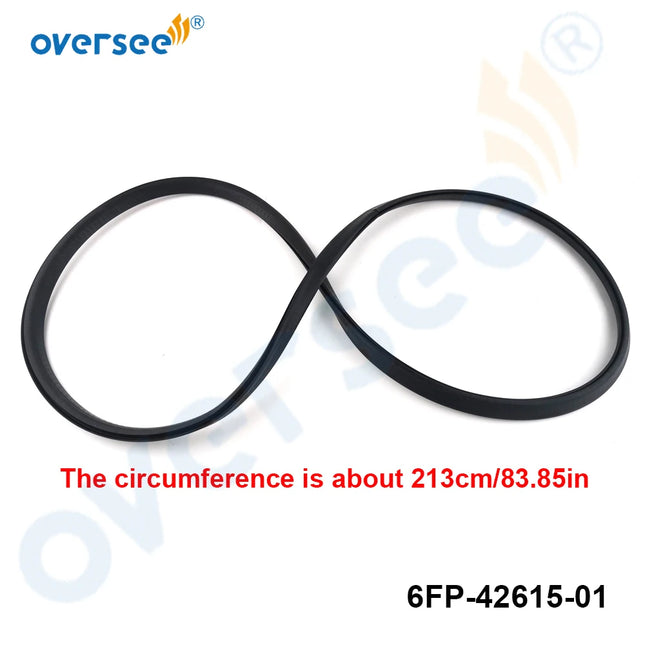 6FP-42615 Top Cowling Seal for Yamaha 4 Stroke 80HP 90HP 100HP Outboard Engine 6FP-42615-01-00