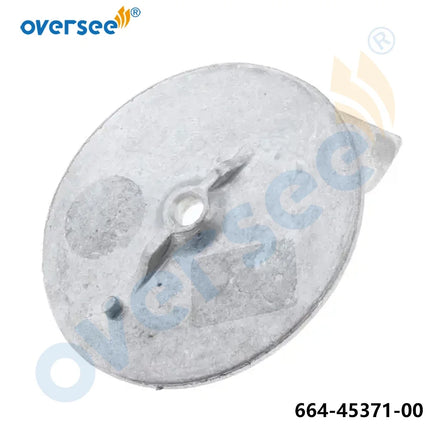 664-45371 Anode Trim Tab Zinc For Yamaha Outboard Motors 25-30-40-50 HP 1986-2006 2/4-stroke 664-45371-01