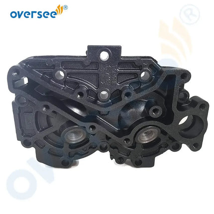 6B4-11111-00-1S Cylinder Head Set for Yamaha 15HP 9.9HP 15D Outboard Engine Boat Motor Parts Gasket 6B4-11111