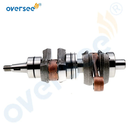 61N-11400-00 Crankshaft Assy with Piston Set For Yamaha 2T 25HP 30HP Outboard Engine 69P-11400-00