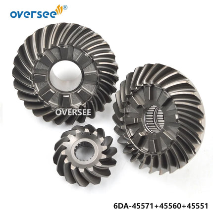 6DA Gear Kit 6DA-45571-00 + 6DA-45560-00 + 6DA-45551-00 for Yamaha F175 F200 Outboard Engine Parts