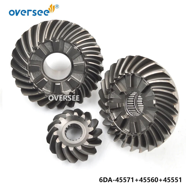 6DA Gear Kit 6DA-45571-00 + 6DA-45560-00 + 6DA-45551-00 for Yamaha F175 F200 Outboard Engine Parts