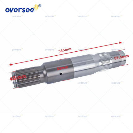 44-865315A02 Propeller Shaft for Mercury Mercruiser Sterndrive BRAVO XR X Outer Prop Shaft 865315A02