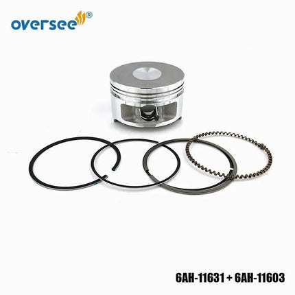 6AH-11411 Crankshaft Rebuild Kit For Yamaha 4T F20A F15 HP with Connecting Rod & Piston Set 6AH-11631