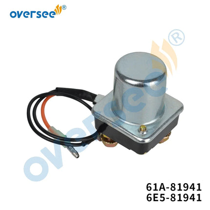 6E5-81941 61A-81941 Starter Solenoid Relay for Yamaha 115-250HP Outboard Engine 6E5-81941-11-00 61A-81941-00-00