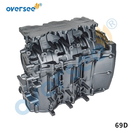 69D-15100-00-1S Crankcase Assy for Yamaha 2-stroke 60 Hp Boat Motor Parts Outboard Engine 6H3-15100-00