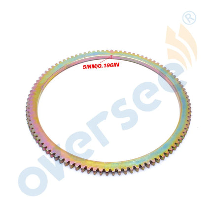 OVERSEE Flywheel Crown Gear Ring For Tohatsu Outboard Motor Seapro HDX Hidea Hangkai  2T 9.8-18HP Mercury 9.9HP