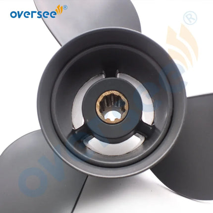 Marine Aluminum Propeller 9 7/8x10 for HONDA 25-30HP Outboard Engine Motor 58130-ZV7-010AH