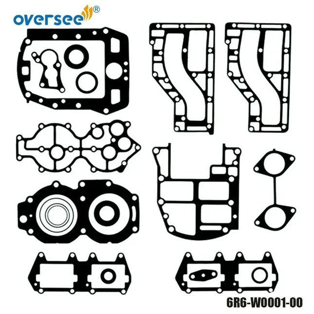 6R6-W0001-00 Powerhead Gasket Kit For Yamaha 40hp 2Cyl Outboard Engine 6R6-W0001-00-00