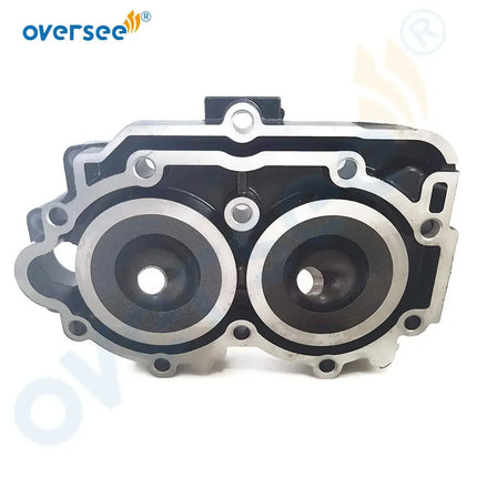 6B4-11111-00-1S Cylinder Head Set for Yamaha 15HP 9.9HP 15D Outboard Engine Boat Motor Parts Gasket 6B4-11111