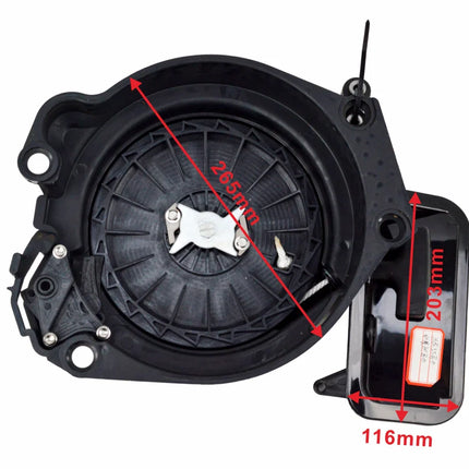8167285 Manual Start Housing & 8167652 Rest for Mercury 60HP 2 Cylinder Outboard Engine