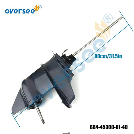 6B4-45300-01-4D (S) Lower Unit Assy For Yamaha 2-Storke 9.9 15HP Outboard Engine Short Shaft