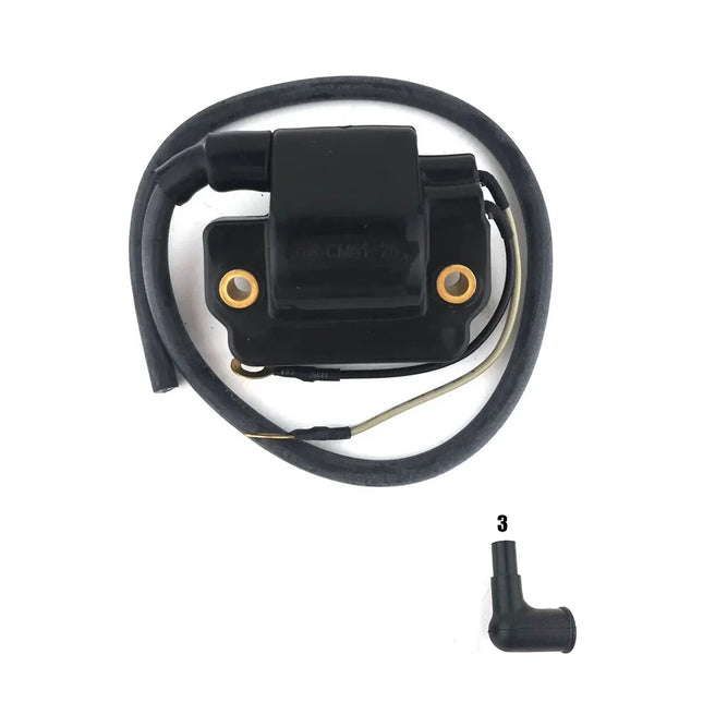 Ignition Coil 697-85570-00 For Yamaha Outboard Engine CV 48HP 55HP 90HP 2 Stroke 697-85570-10