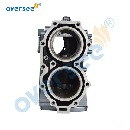 69P-15100-00-1S Full Set Crank Case with Sleeve For Yamaha 25HP 30HP Outboard Engine 61N 69P Model 61N-15100 69P15100