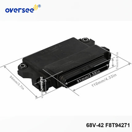 OEM 68V-8591A-42 ECU for Yamaha 115HP F115TJR 4-stroke 2008 2009 Year Outboard Engine Control Unit