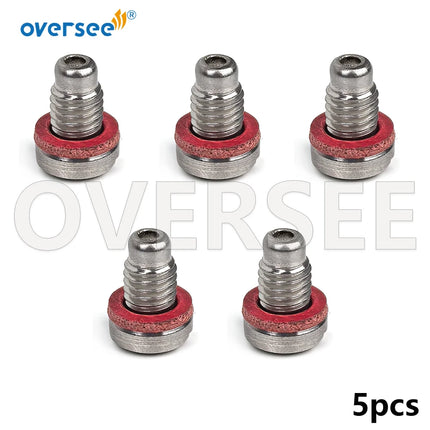 688-45341-10 Lower Unit Drain Plug with Gasket 90430-08003 for Yamaha Parsun F130-300HP Outboard 90340-08M02 F25-04000031