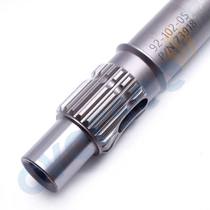8M0140445 Propeller Shaft For Mercury MerCruiser 40-125 HP 4 Stroke 1994-2010 Outboard Motor 44-850308 Prop Shaft