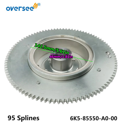 6K5-85550 Flywheel Rotor For Yamaha 2 Stroke 60HP 70HP Outboard Engine 6K5-85550-A0-00