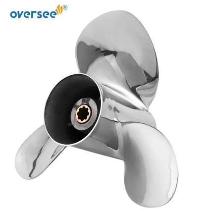 63V-45943-10-SS Propeller For Yamaha  9.9hp 15hp Stainless Steel Marine Propeller (3X9-1/4"X11"-J) Outboard Engine