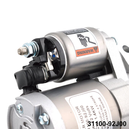 31100-92J00 Starting Motor For SUZUKI DF100 DF115 DF140 Outboard Engine Boat Motor
