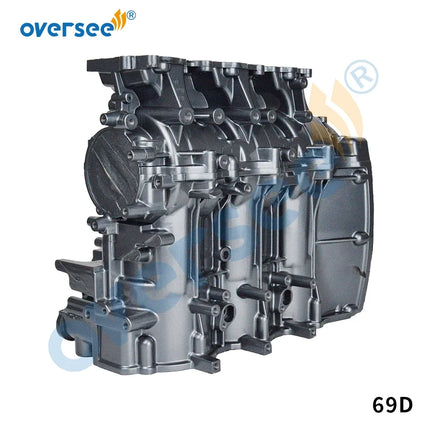 69D-15100-00-1S Crankcase Assy for Yamaha 2-stroke 60 Hp Boat Motor Parts Outboard Engine 6H3-15100-00