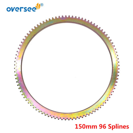 OVERSEE Flywheel Crown Gear Ring For Tohatsu Outboard Motor Seapro HDX Hidea Hangkai  2T 9.8-18HP Mercury 9.9HP