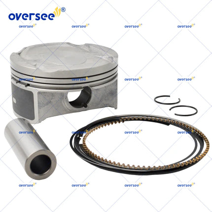 6CE-11631 Piston Set with Rings STD for Yamaha F200 225 250 300HP 4.2L V6 4-Stroke Outboard Engine