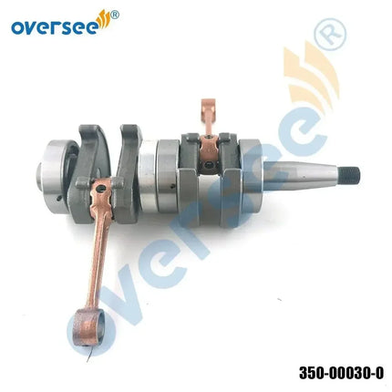 350-00030-0 Crankshaft Assy & Piston 350-00001 & Rings For Tohatsu 9.9HP 15HP 18HP M15 Outboard Engine