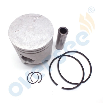 6K5-11631 Piston & Ring 6K5-11601 STD For Yamaha 2T 60HP 3CYL Outboard Engine Powertec Parsun T60 6K5-11631-03 6H3-11631-01-96