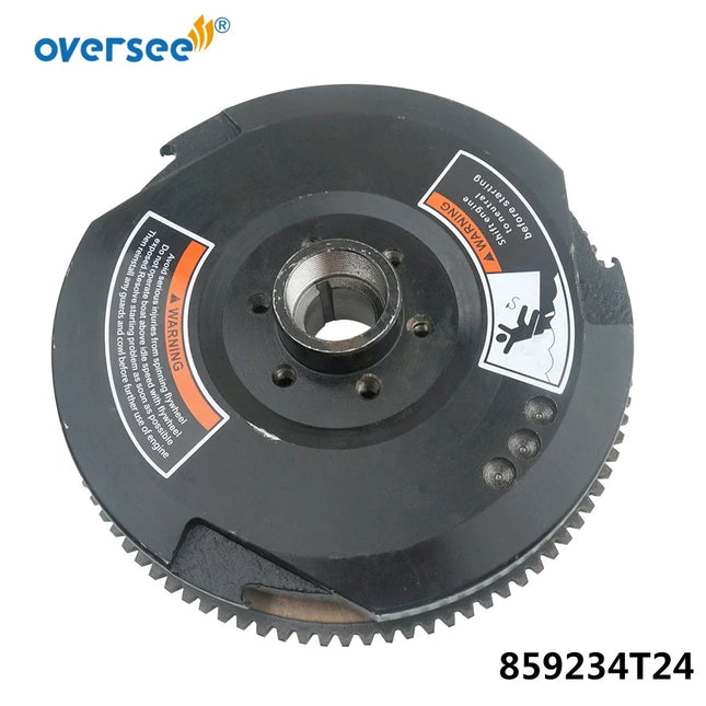 859234T24 Flywheel For Mercury Outboard Motor 50HP 55HP 60HP 3 Cylinder 92 Teeth 261-859234T24