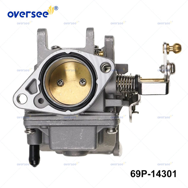 69P-14301 Carburetor For Yamaha 2 Stroke 25HP 30HP Outboard Motor Parsun Hidea Engine 69S-14301-00 69P-14301-00 61S Modle